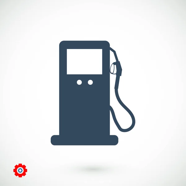 Gas teken pictogram — Stockvector