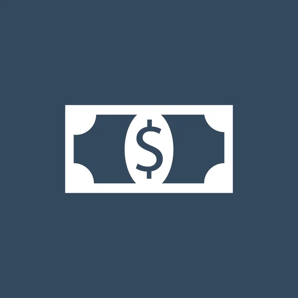 Ícone de sinal de dinheiro — Vetor de Stock
