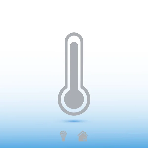 Icône du thermomètre signe — Image vectorielle