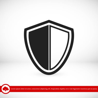 kalkan işareti simgesi