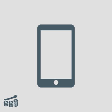 Telefon Düz Simgesi