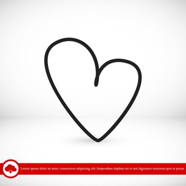 kalp işareti simgesi