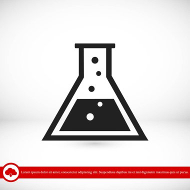 laboratuvar cam simgesi