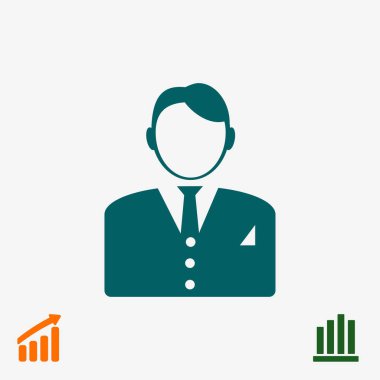 İşadamı işareti simgesi