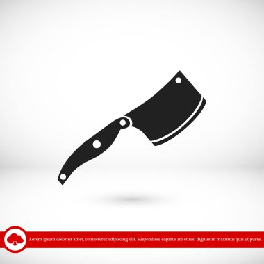 Bıçak işareti simgesi