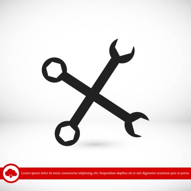 onarım işareti simgesi