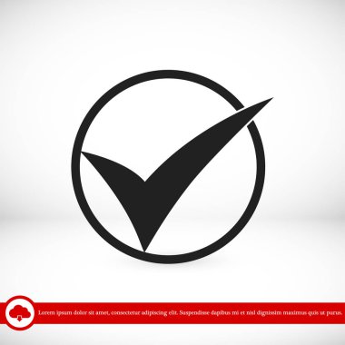 işareti simgesi onaylamak