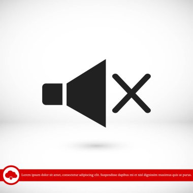 hoparlör işareti simgesi