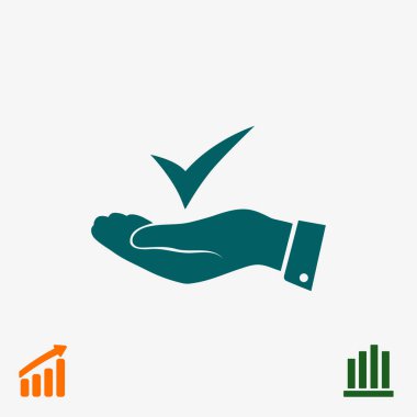 işareti simgesi onaylamak