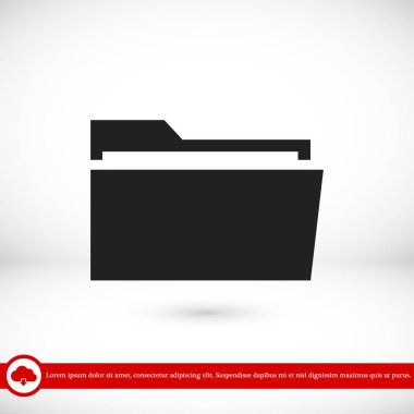 Klasör işareti simgesi