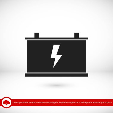 Pil işareti simgesi 