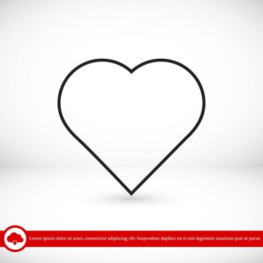 kalp işareti simgesi