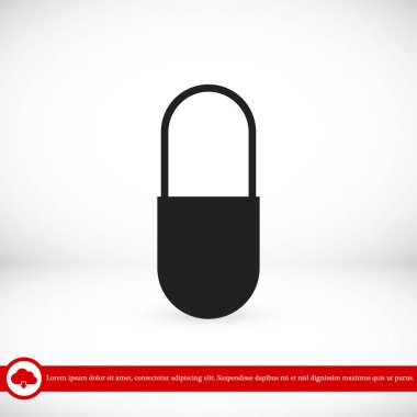 kapsül işareti simgesi