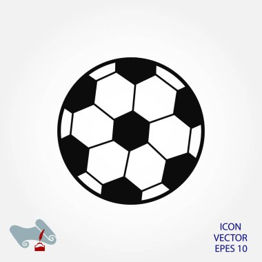 Klasik futbol topu simgesini
