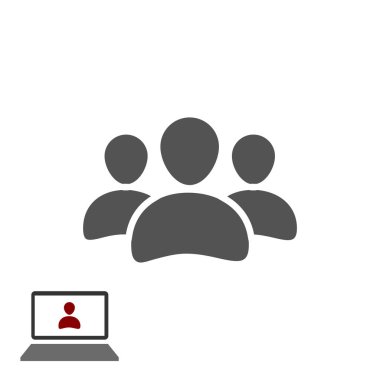 Erkekler simgeler, vektör en iyi düz simgesini Eps vektör