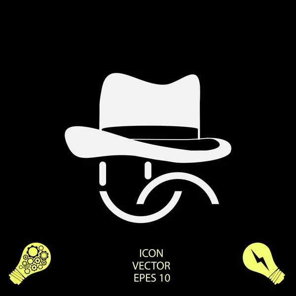 Icono Vector Sonrisa Vector Mejor Icono Plano Eps — Vector de stock