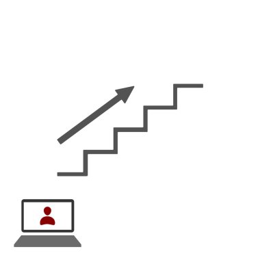 Grafik işareti simgesini, vektör çizim