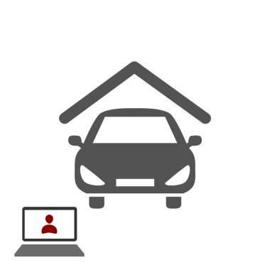 Araba kutsal kişilerin resmi, vektör en iyi düz simgesi, Ep