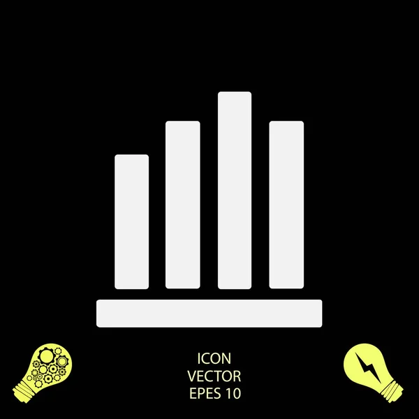 Grafikzeichensymbol Vektorillustration — Stockvektor