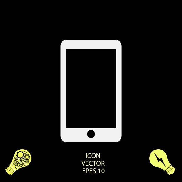 Mobiles Symbol Vektor Bestes Flaches Symbol Eps — Stockvektor