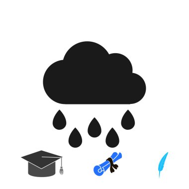 Hava vektör simgesi, vektör en iyi düz simgesini Eps