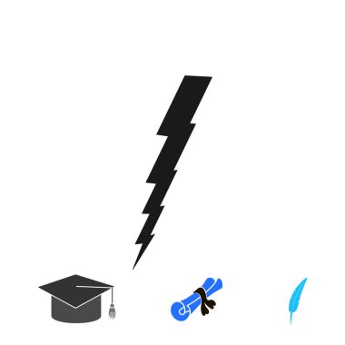 simge bolt, en iyi düz simgesini Eps vektör