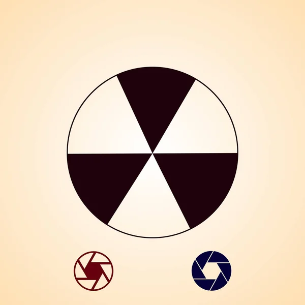 Radioactive Sign Sprayed Metal Barrel Icon Vector Best Flat Icon — Stock Vector