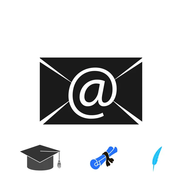 Email Message Flat Icon Vector Best Flat Icon Eps — Stock Vector