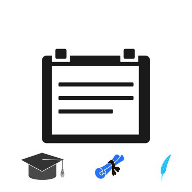 takvim simgesini, vektör en iyi düz simgesini Eps