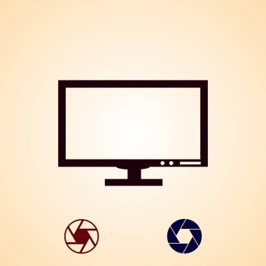 Ekibimizi bilgisayar vektör ikon, vektör en iyi düz simgesini Eps