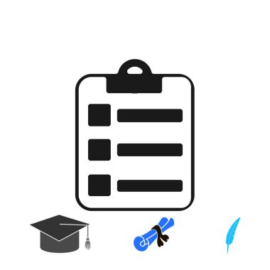 rapor simgesi, vektör en iyi düz simgesini Eps