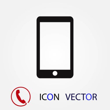 telefon simgesi, vektör en iyi düz simgesini Eps