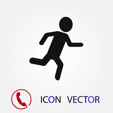 Çalışan simgesi, vektör en iyi düz simgesini Eps