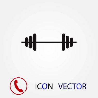 ddumbbels kutsal kişilerin resmi, vektör en iyi düz simgesini Eps