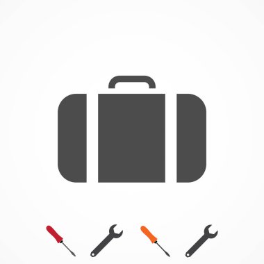 çanta kutsal kişilerin resmi, vektör en iyi düz simgesini Eps