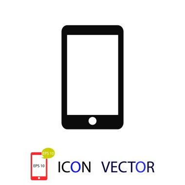 telefon simgesi, vektör en iyi düz simgesini Eps