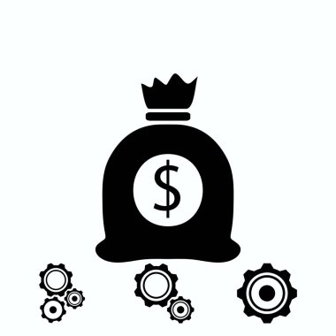 para çantası simgesini, vektör en iyi düz simgesini Eps