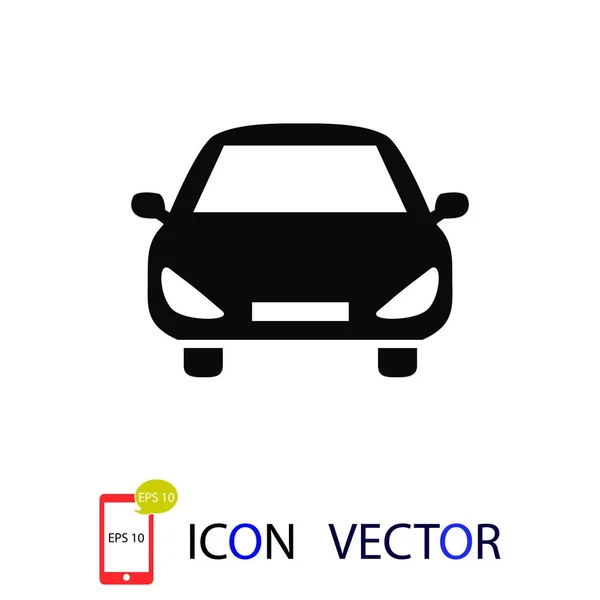 Icône Vectorielle Voiture Meilleure Icône Plate Vectorielle — Image vectorielle