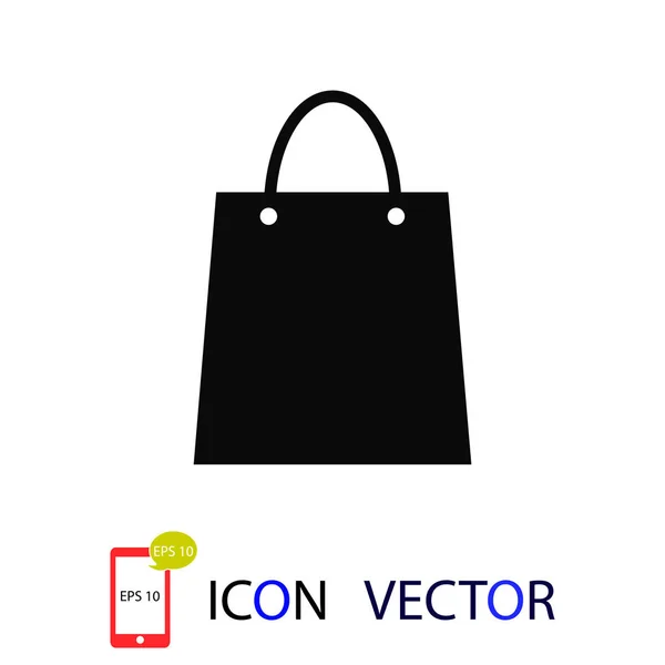 Vector Icono Bolsa Mejor Icono Plano Eps — Vector de stock