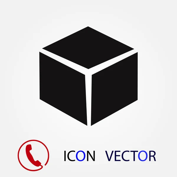 Cube Icon Vector Best Flat Icon Eps — Stock Vector