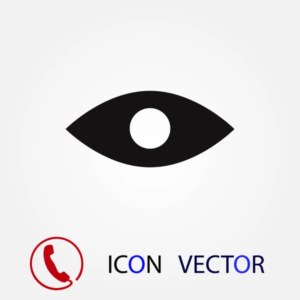Eye Icon Vector Best Flat Icon Eps — Stock Vector