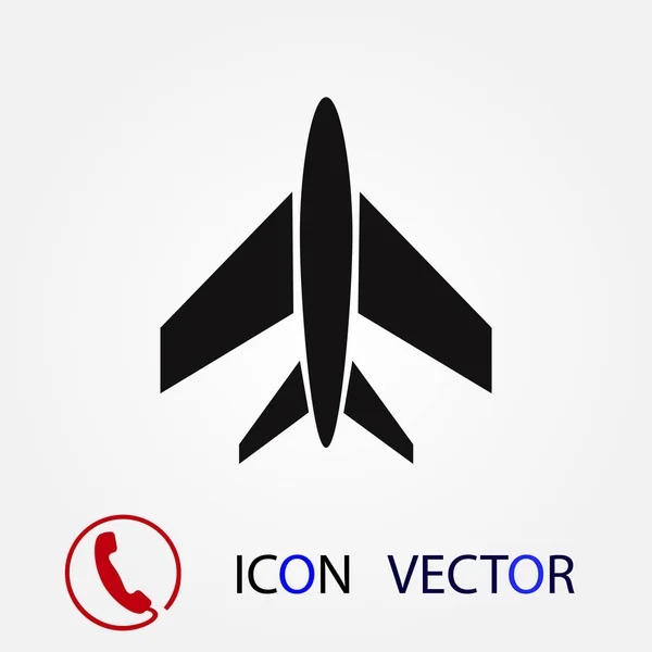 Icône Plane Meilleure Icône Plate Vectorielle Eps — Image vectorielle