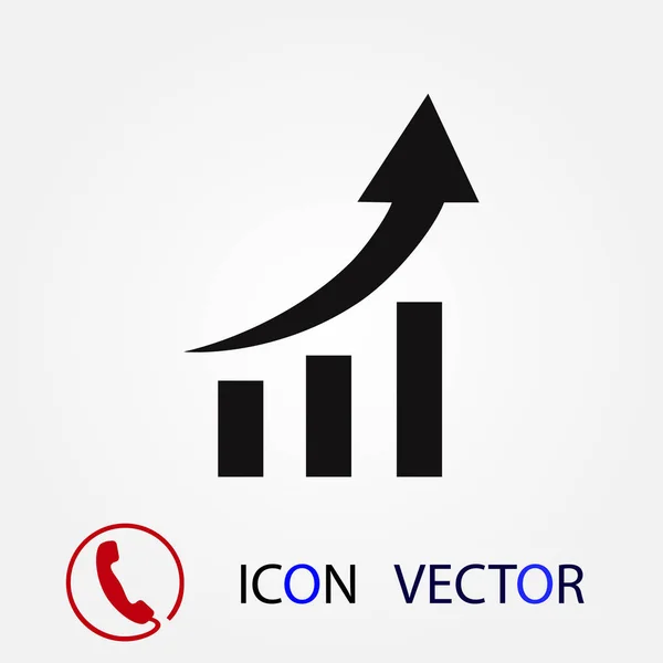 Icono Gráfico Vector Mejor Icono Plano Eps — Vector de stock