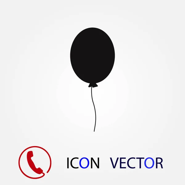 Icône Ballon Meilleure Icône Plate Vectorielle — Image vectorielle