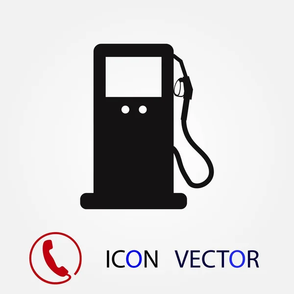 Icône Vectorielle Gaz Meilleure Icône Plate Vectorielle Eps — Image vectorielle