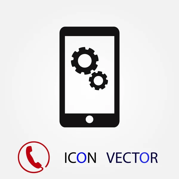 Smartphone Symbol Vektor Bestes Flaches Symbol Eps — Stockvektor