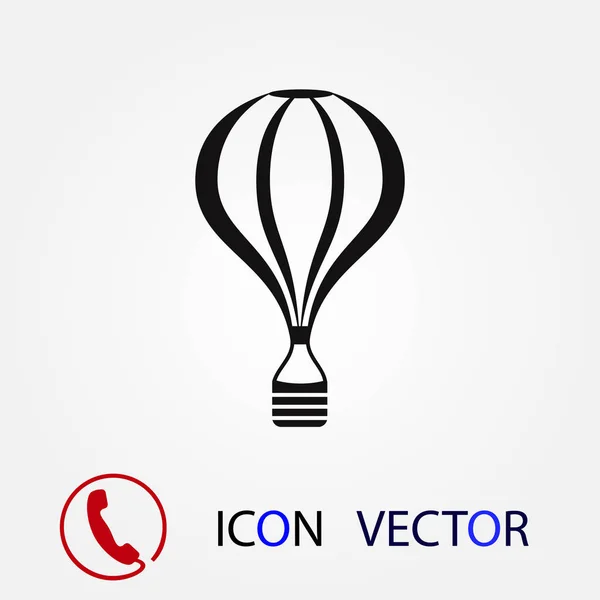 Luftballon Symbol Vektor Bestes Flaches Symbol Eps — Stockvektor