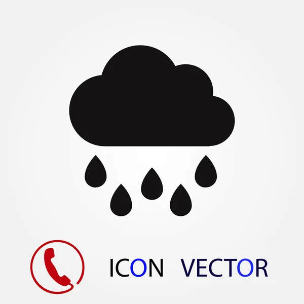Wettervektorsymbol Vektor Bestes Flaches Symbol Eps — Stockvektor