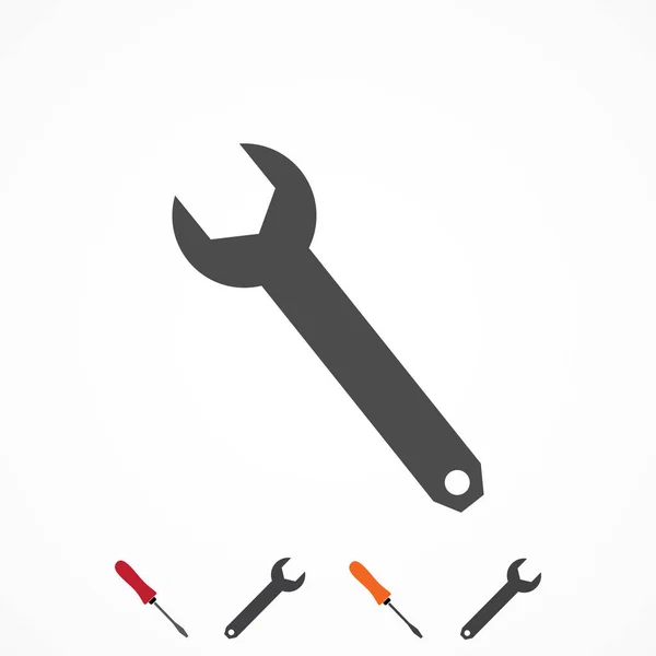 Wrench Icon Vector Best Flat Icon Eps — Stock Vector