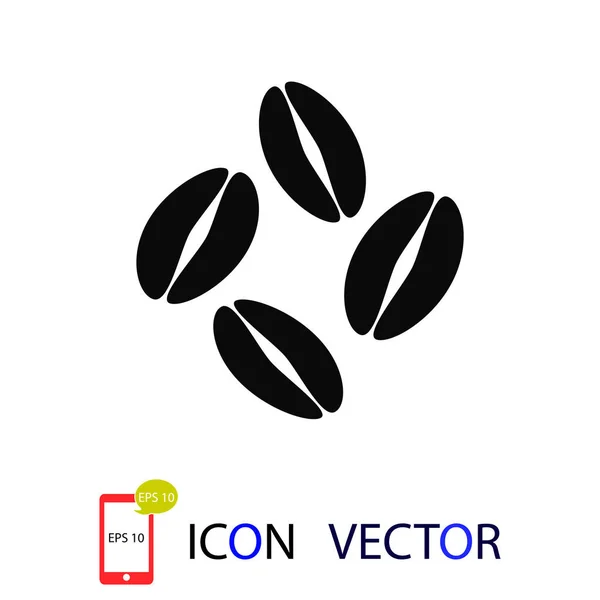 Kaffee Symbol Vektor Bestes Flaches Symbol Eps — Stockvektor
